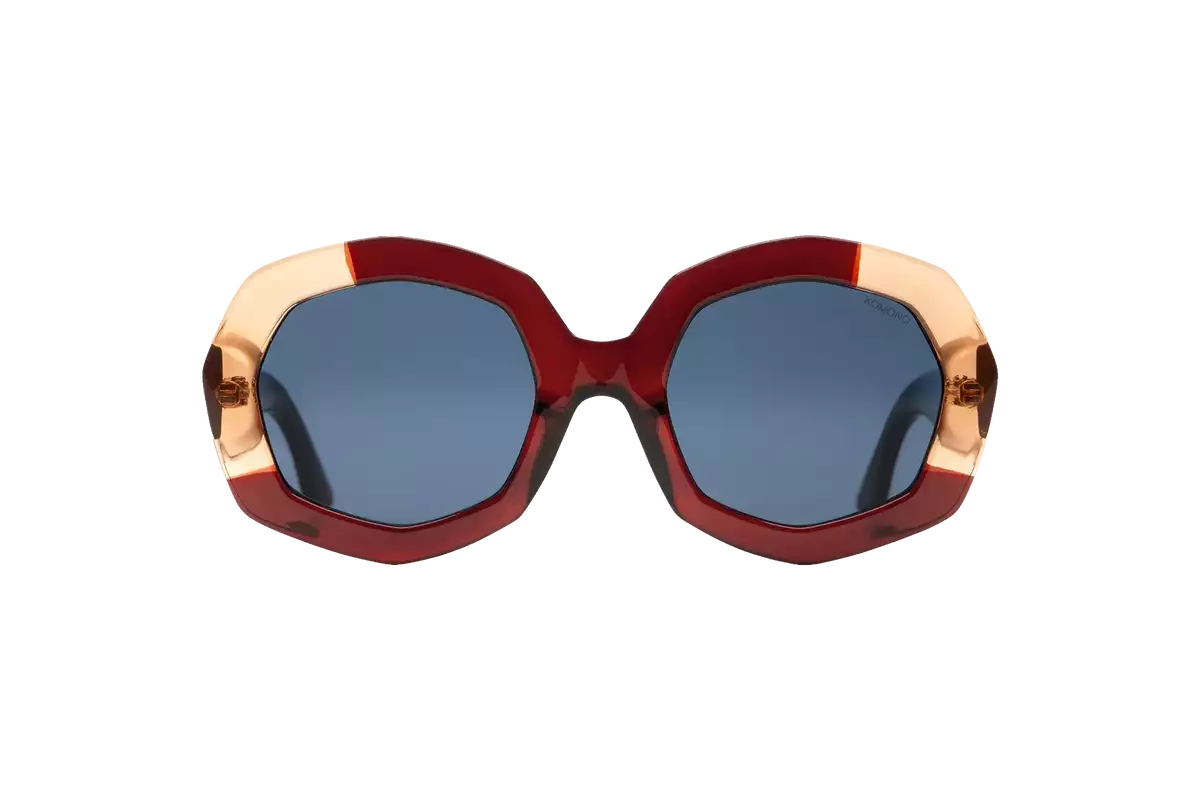 KOM S10554 Amy Burgundy Coral Front